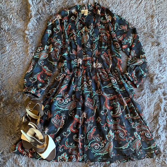 Woman dress floral - Picture 2 of 8